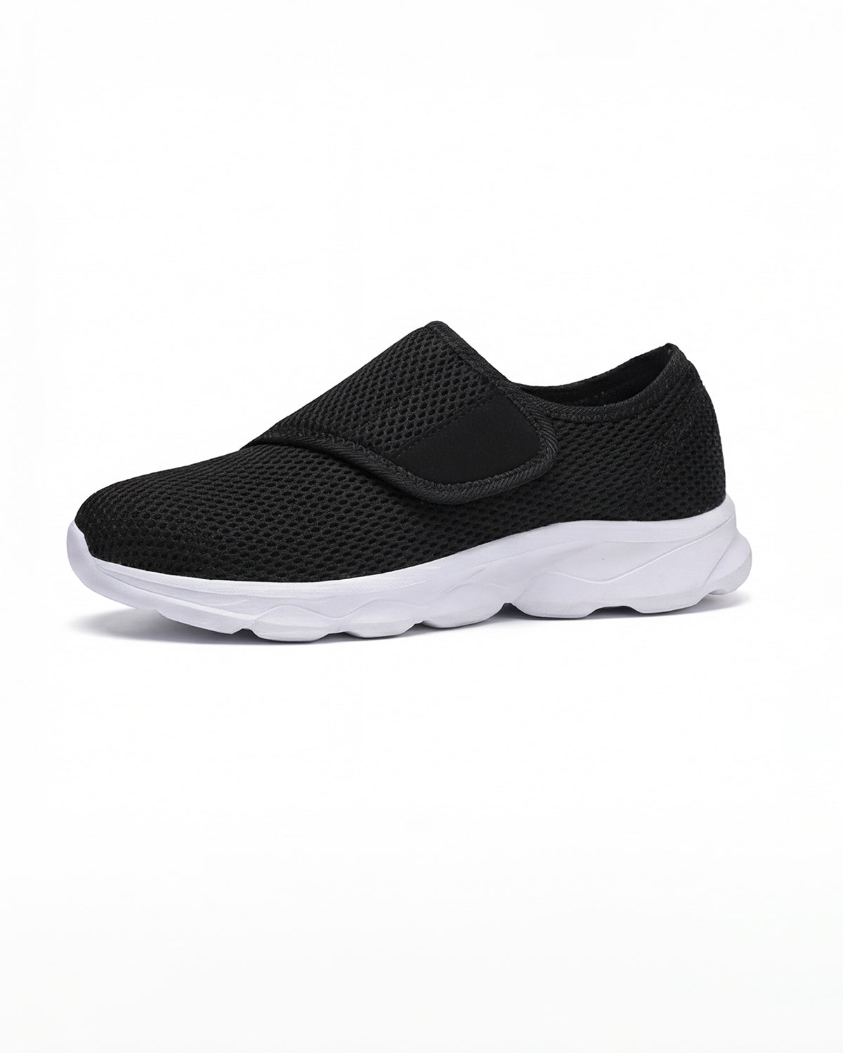 Damen Walking Sneaker – Slip-On Mesh-Strick