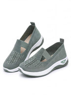Damen Freizeit-Sneaker – Knit Slip-On mit Cutouts