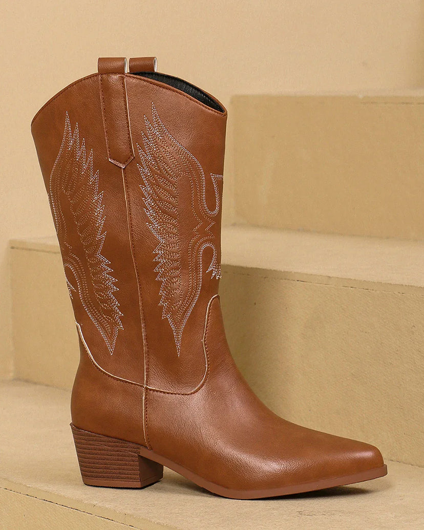 Dakota Bestickte Cowgirl Boots