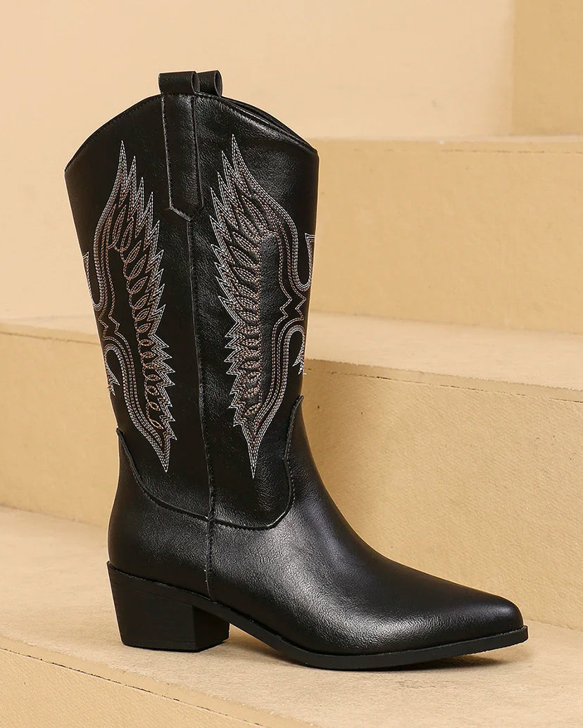 Dakota Bestickte Cowgirl Boots