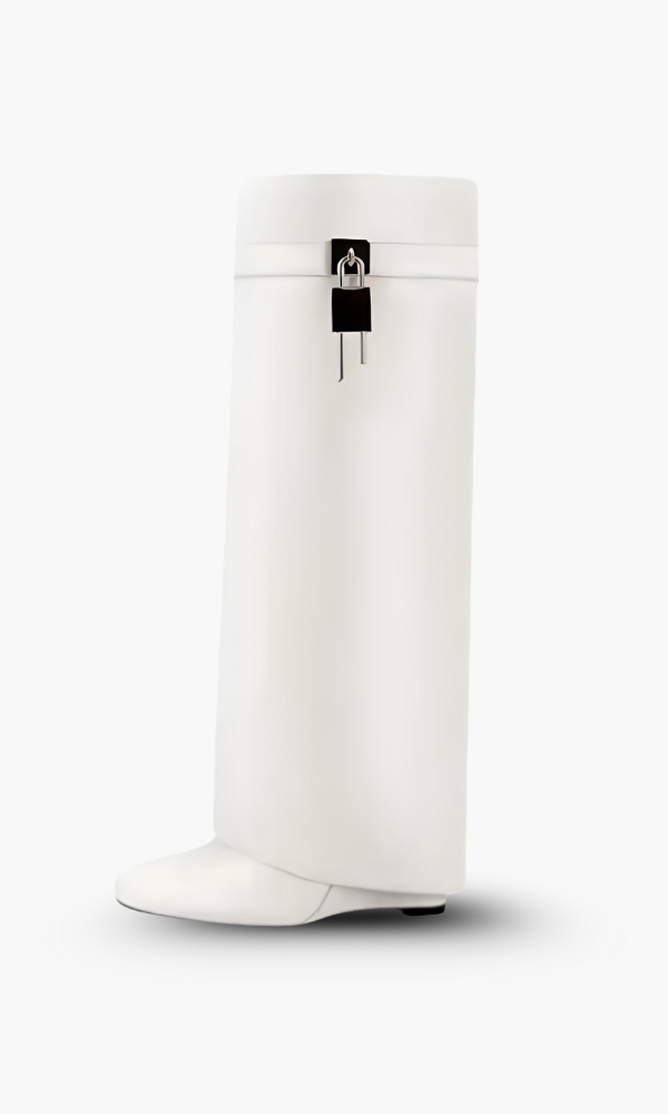 Damen Stiefel – Elegante Vegane Keilabsatz Boots