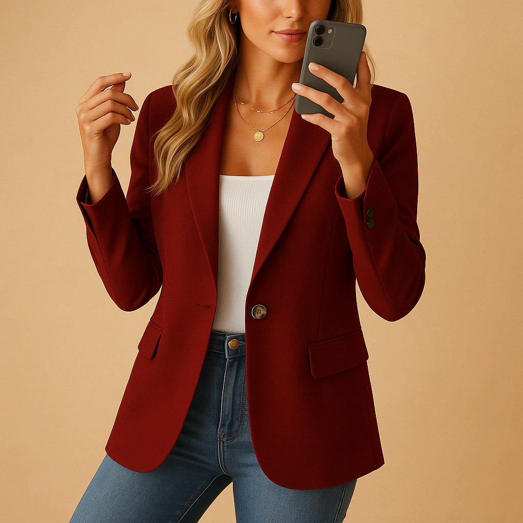 Elena | Damen Blazer | Tailliert & Elegant mit Stretch-Komfort