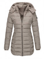 Damen Steppjacke – Leichtgewicht, Warm Gefüttert & Mit Kapuze