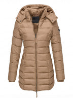 Damen Steppjacke – Leichtgewicht, Warm Gefüttert & Mit Kapuze