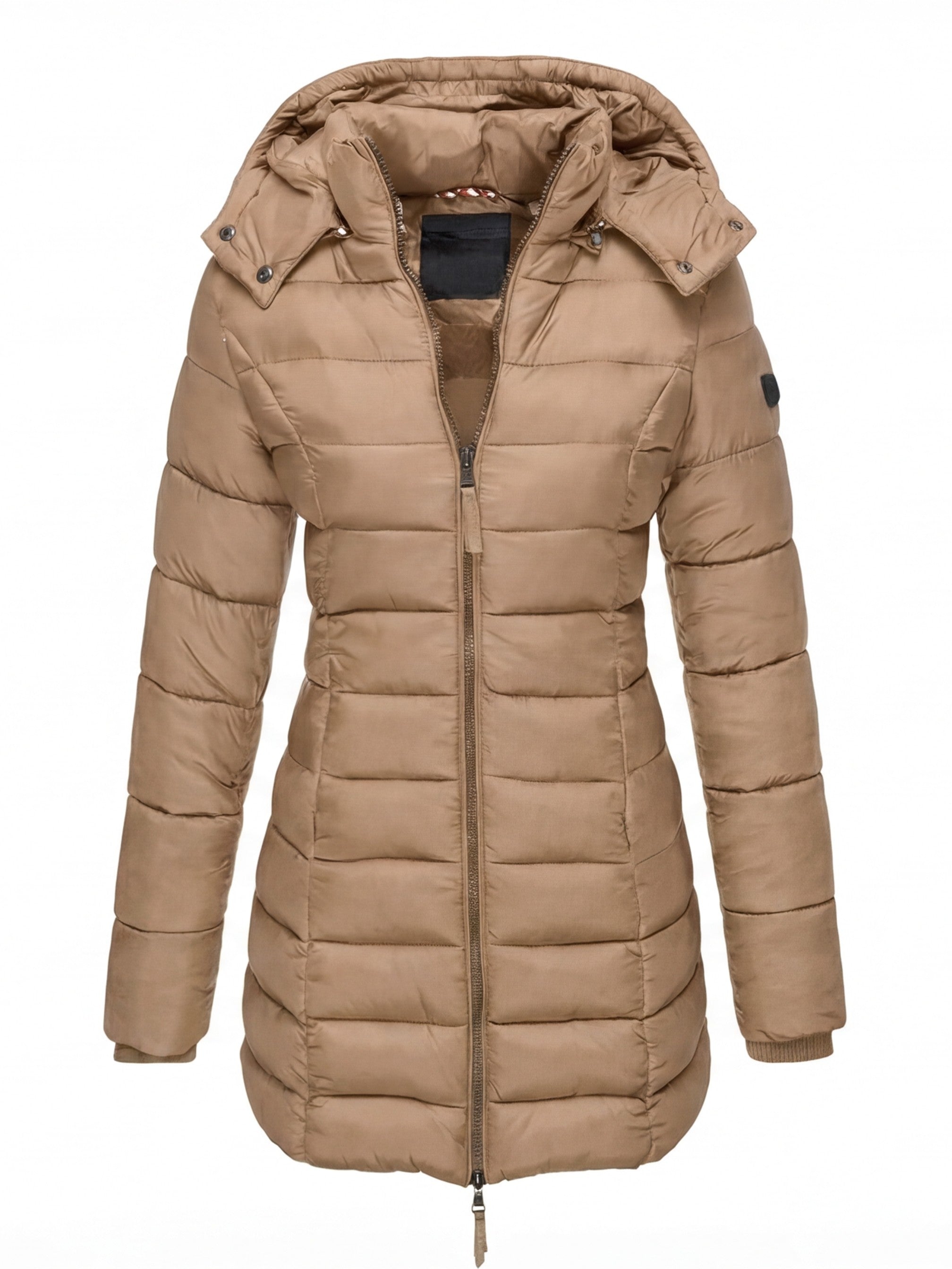 Damen Steppjacke – Leichtgewicht, Warm Gefüttert & Mit Kapuze