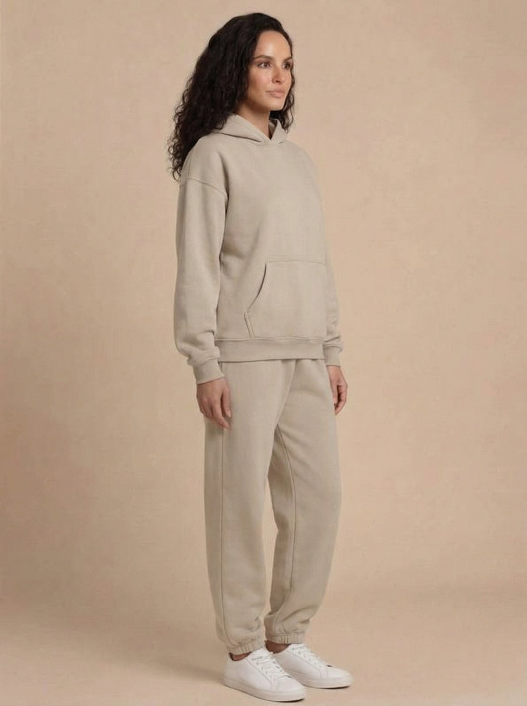 Damen Jogging-Set mit Kapuzenpullover & Jogginghose - Warm & Weich