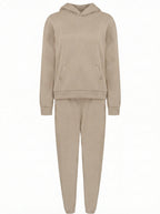 Damen Jogging-Set mit Kapuzenpullover & Jogginghose - Warm & Weich