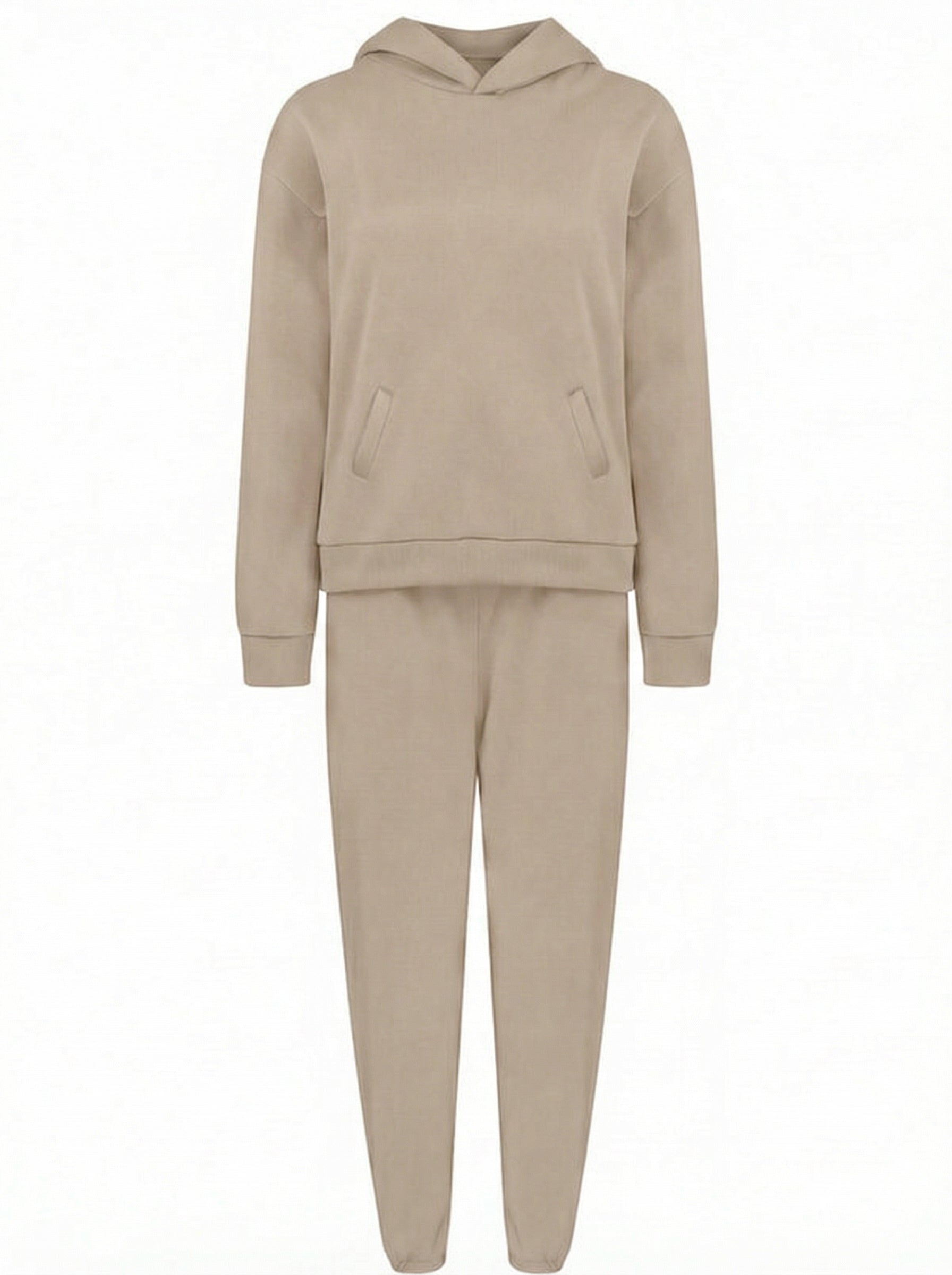 Damen Jogging-Set mit Kapuzenpullover & Jogginghose - Warm & Weich