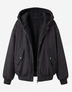 Damen Bequeme Oversized Winterjacke - Warm & Modern