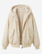 Damen Bequeme Oversized Winterjacke - Warm & Modern