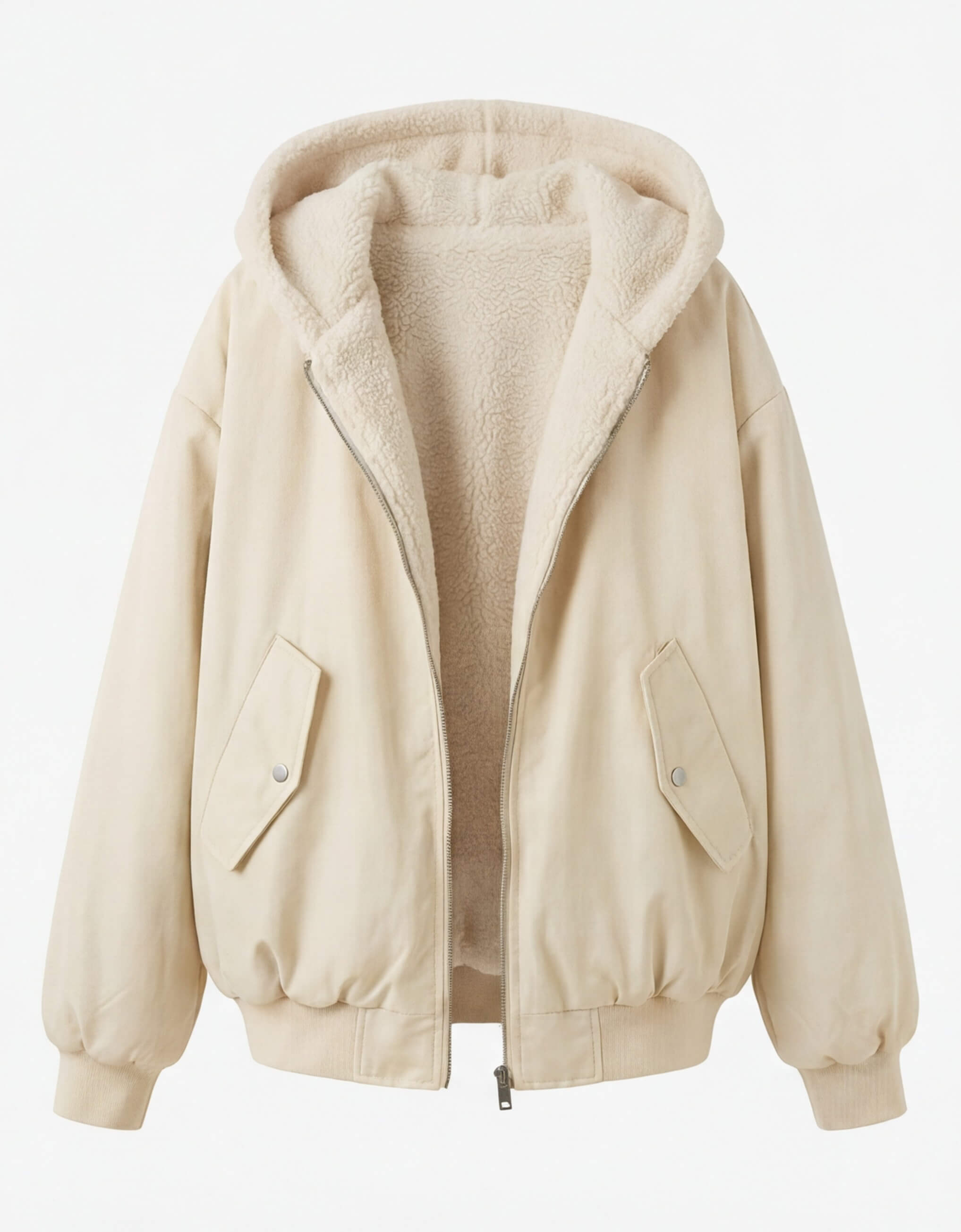 Damen Bequeme Oversized Winterjacke - Warm & Modern