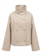 Damen Kurze Jacke – Elegant, Warm & Zeitlos