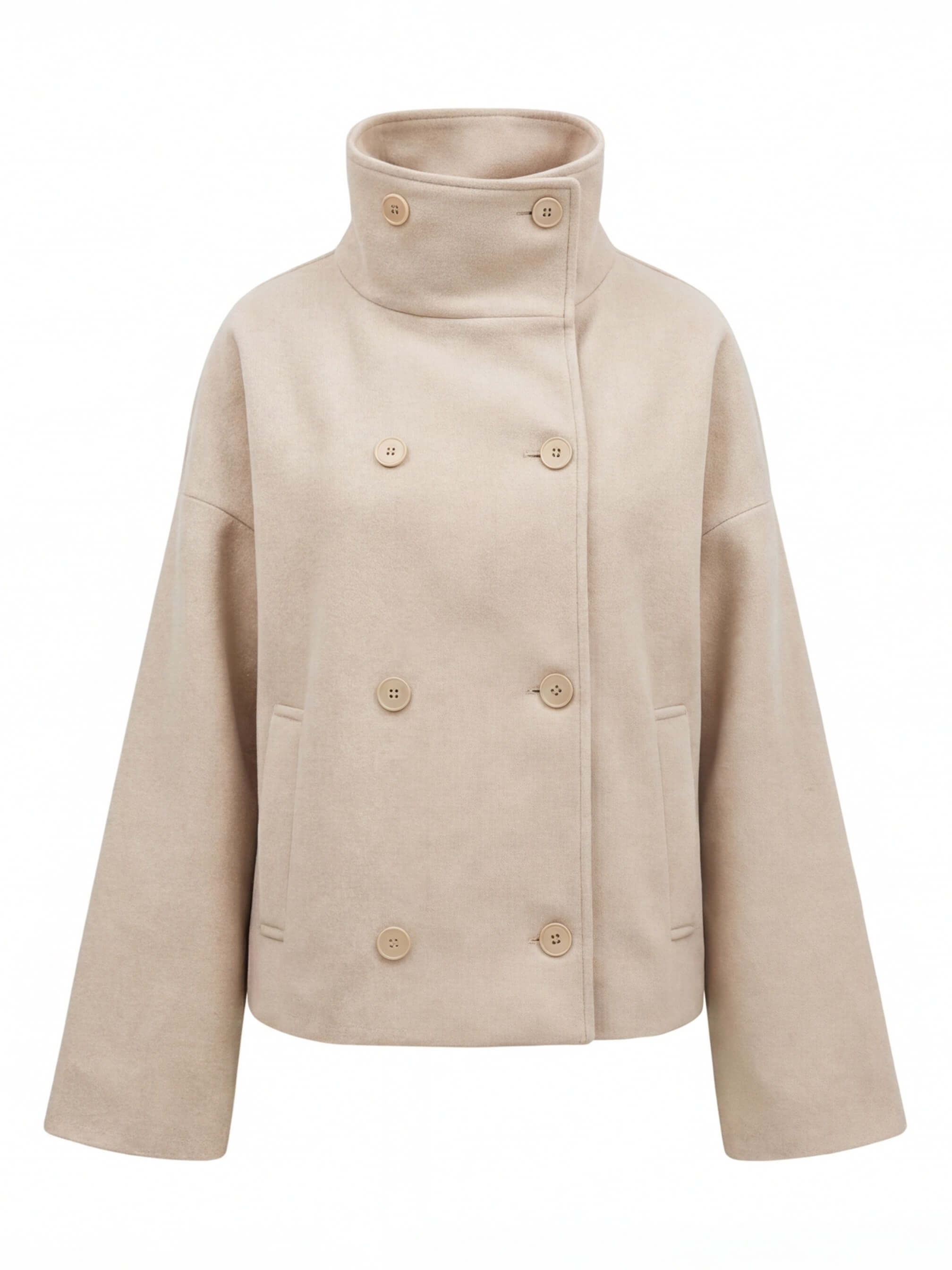 Damen Kurze Jacke – Elegant, Warm & Zeitlos