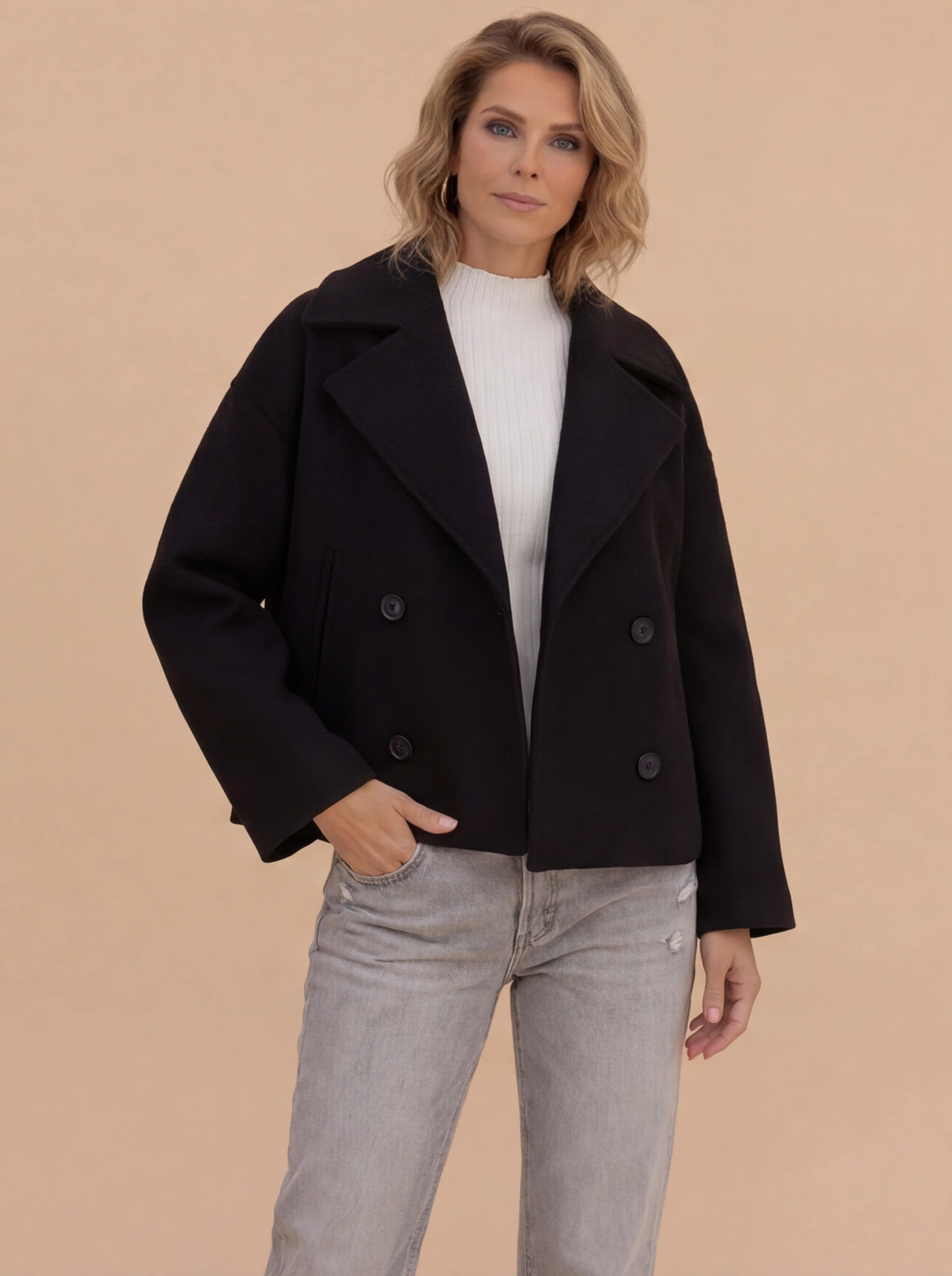Damen Kurzjacke – Stilvoll, Komfortabel & Herbsttauglich