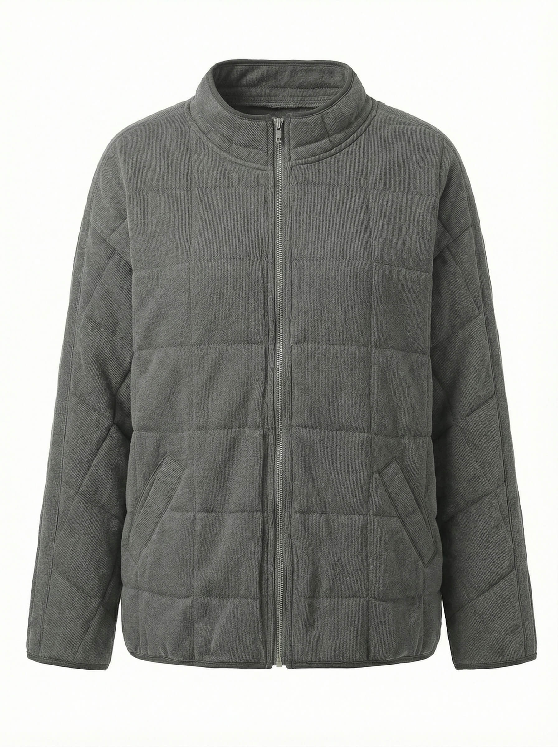 Damen Fleece-Steppjacke – Leichte Kuscheljacke für Übergang & Outdoor
