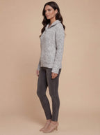 Damen Half-Zip Strickpullover – Bequem, Vielseitig & Zeitlos