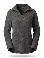 Damen Half-Zip Strickpullover – Bequem, Vielseitig & Zeitlos