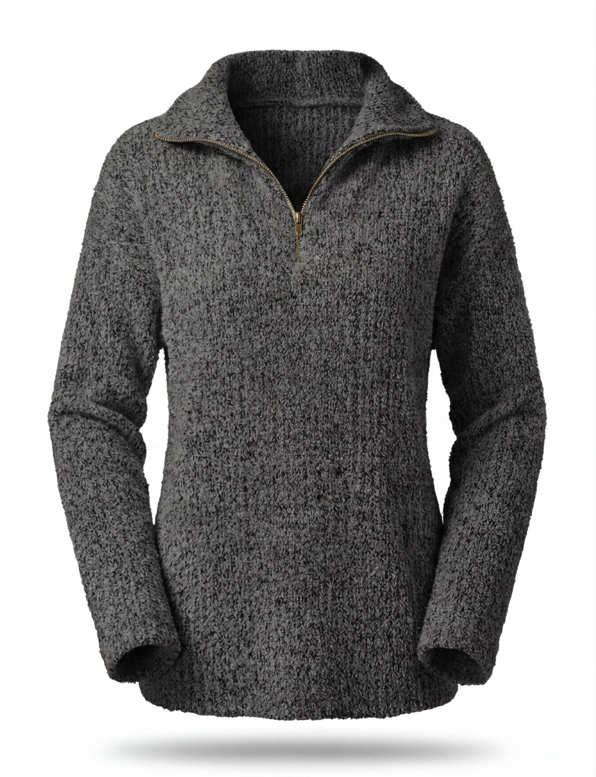 Damen Half-Zip Strickpullover – Bequem, Vielseitig & Zeitlos