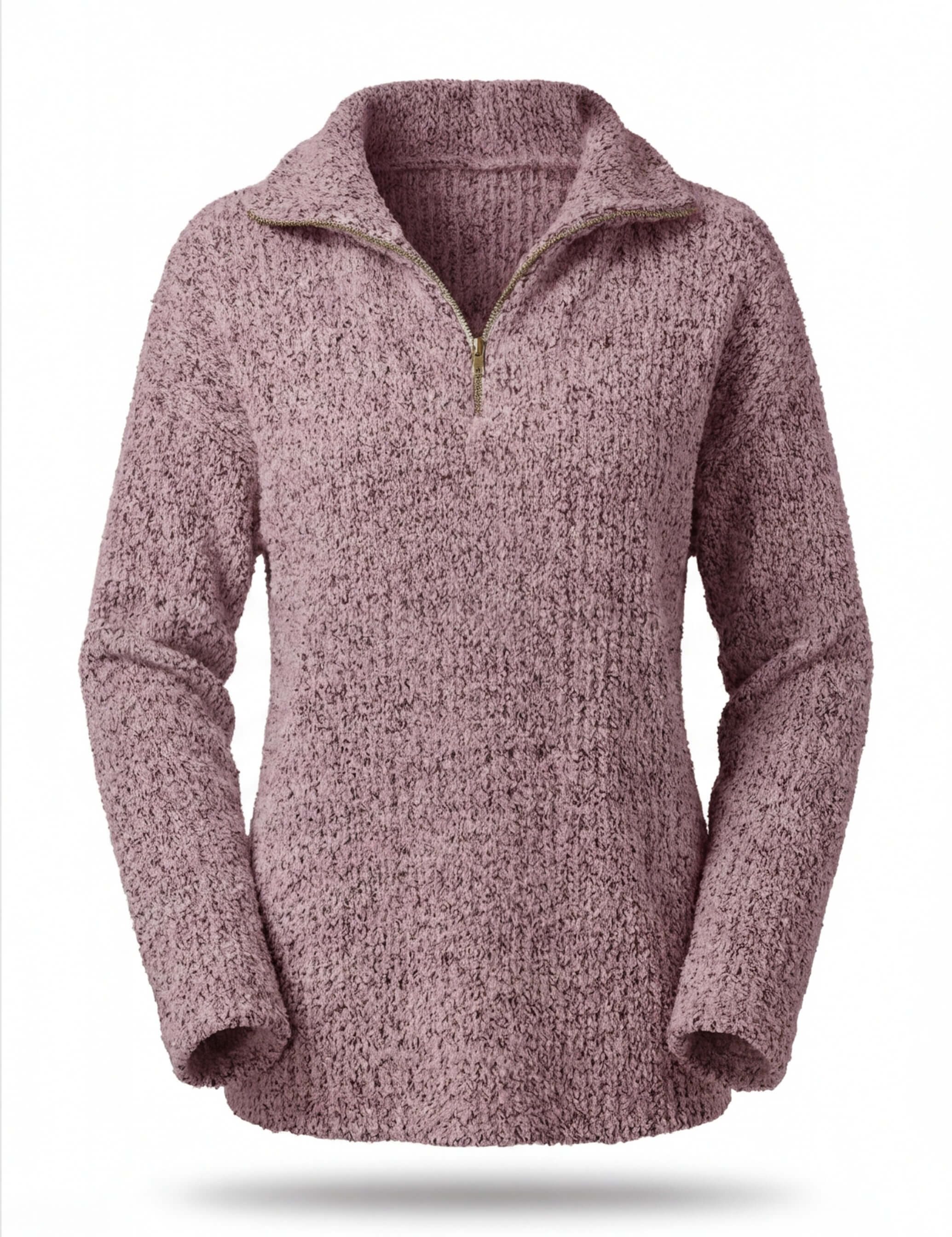 Damen Half-Zip Strickpullover – Bequem, Vielseitig & Zeitlos