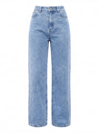 Damen Jeans – High-Waist Straight-Leg Denim