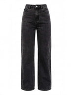 Damen Jeans – High-Waist Straight-Leg Denim