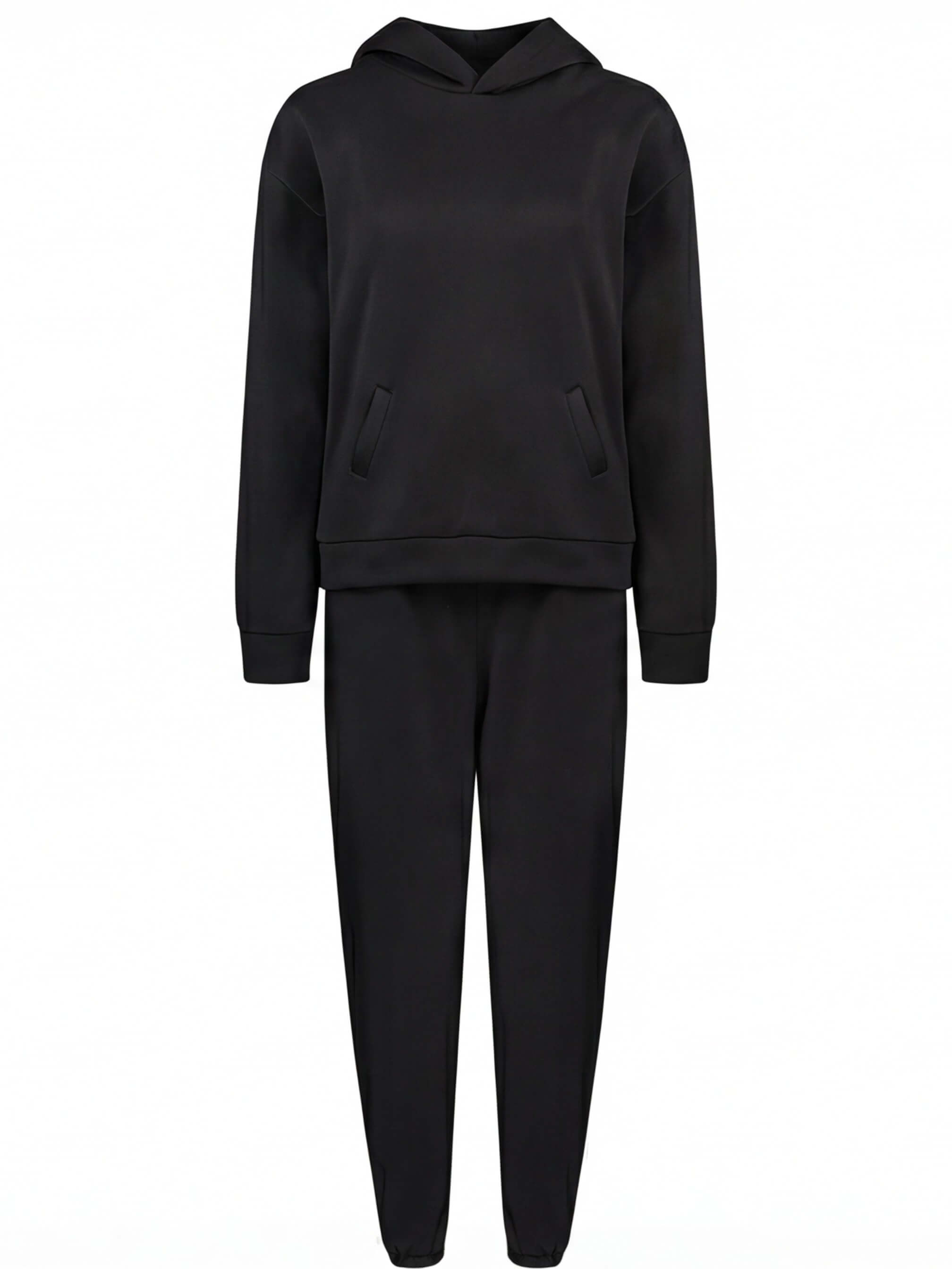 Damen Jogging-Set mit Kapuzenpullover & Jogginghose - Warm & Weich