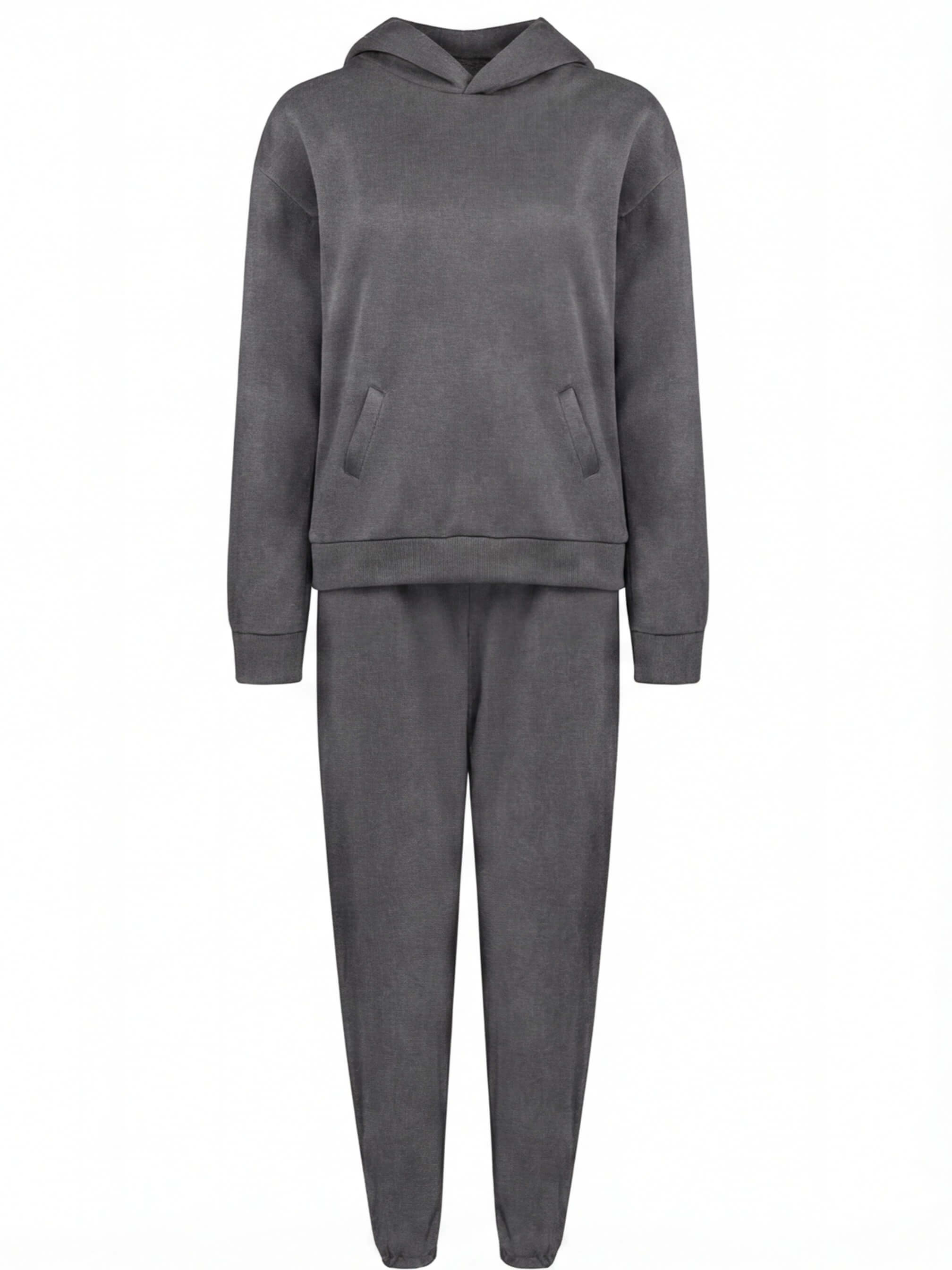 Damen Jogging-Set mit Kapuzenpullover & Jogginghose - Warm & Weich