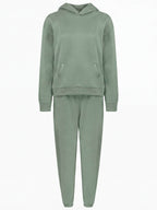 Damen Jogging-Set mit Kapuzenpullover & Jogginghose - Warm & Weich