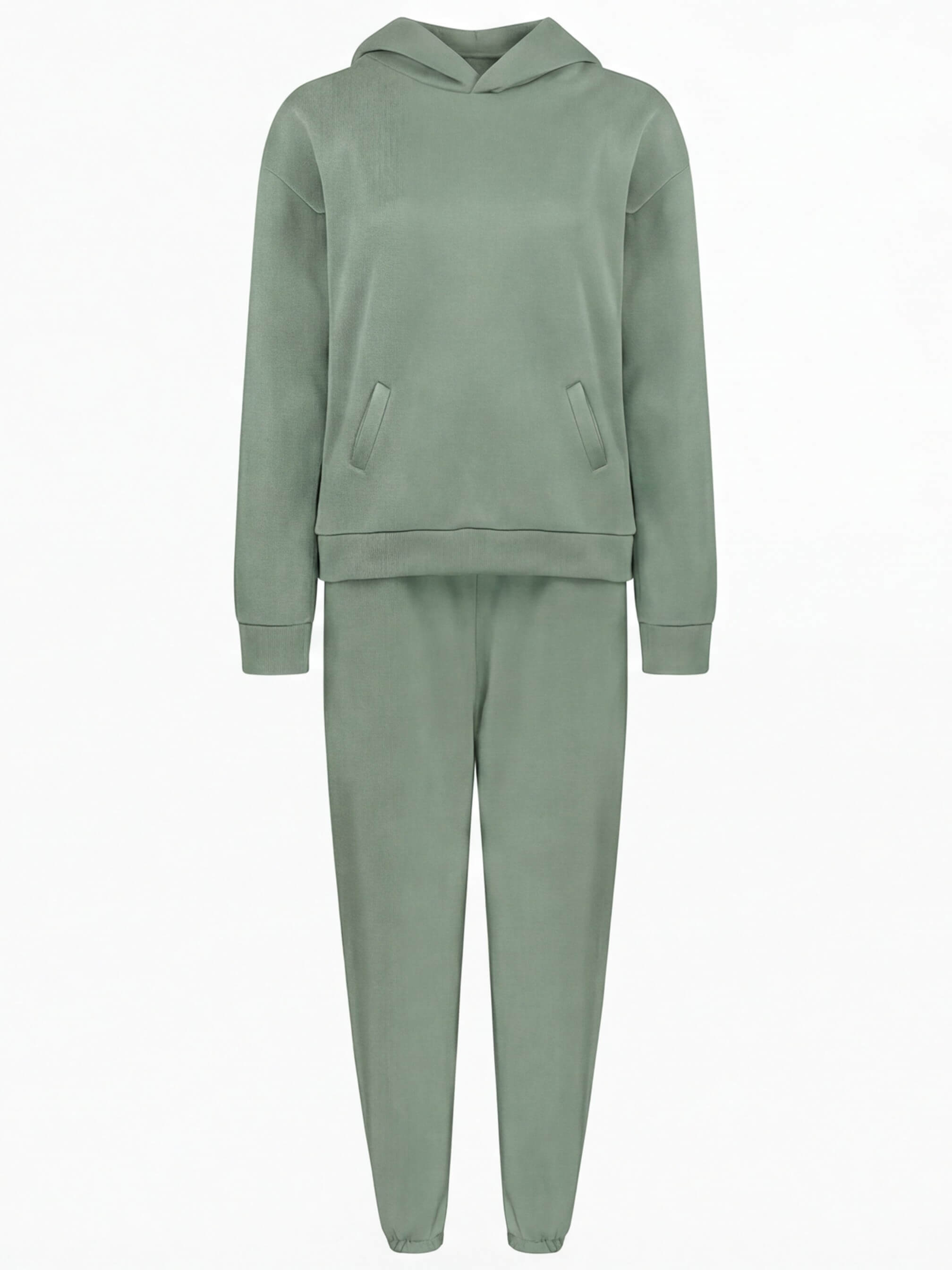 Damen Jogging-Set mit Kapuzenpullover & Jogginghose - Warm & Weich