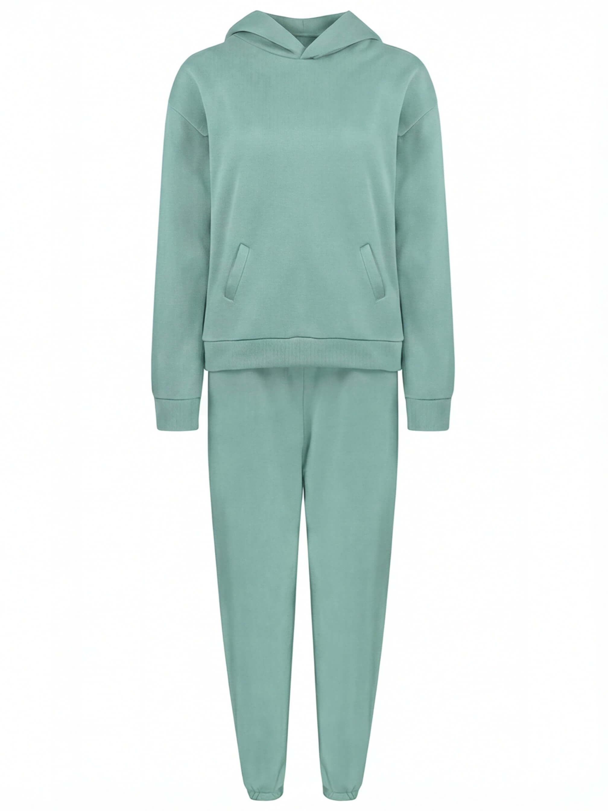 Damen Jogging-Set mit Kapuzenpullover & Jogginghose - Warm & Weich