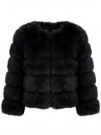 Damen Kunstfelljacke – Elegant, Warm & Stilvoll