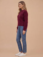 Damen Kuschelpullover – Weicher Flausch-Strick für Herbst & Winter