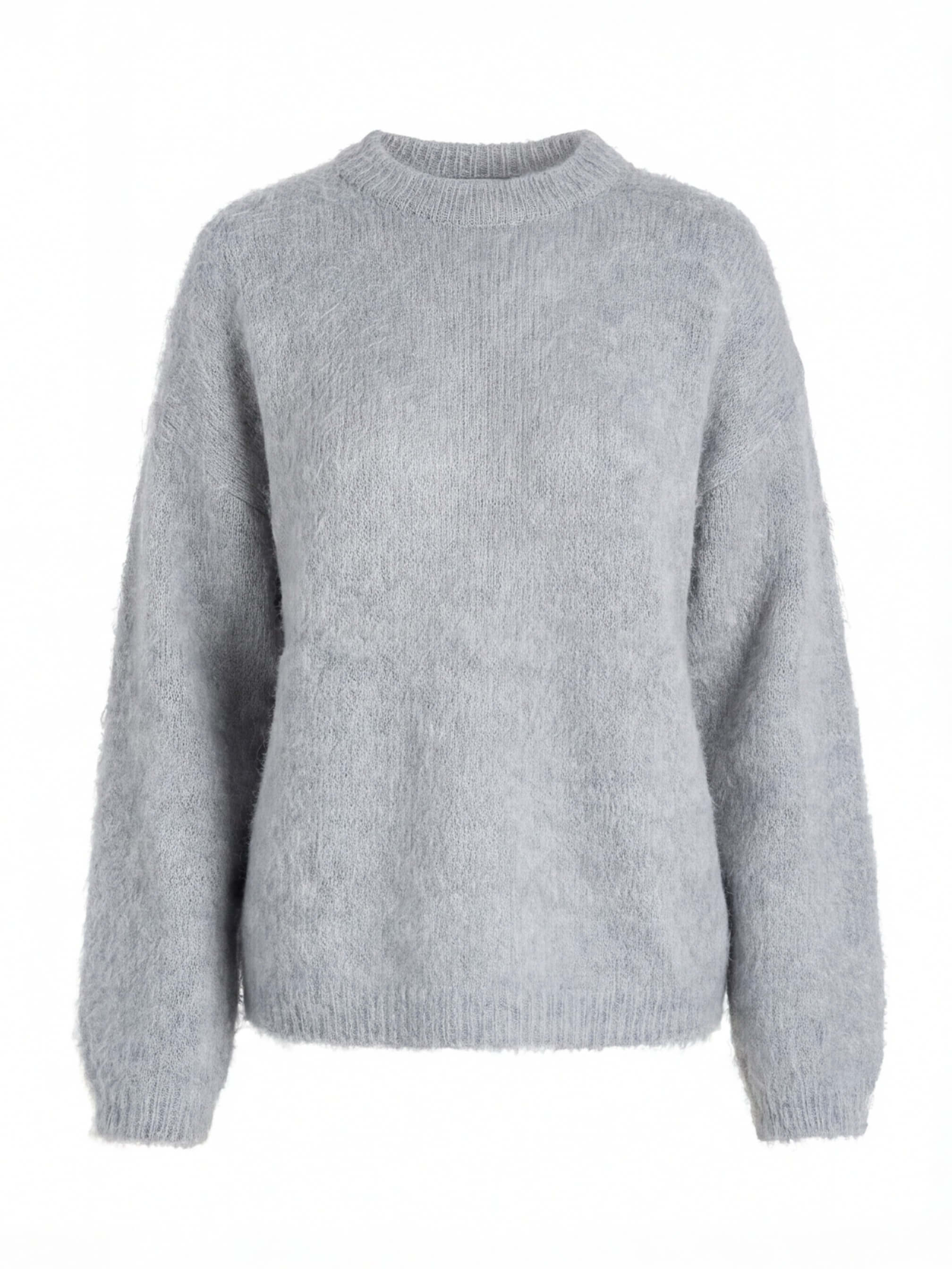 Damen Kuschelpullover – Weicher Flausch-Strick für Herbst & Winter