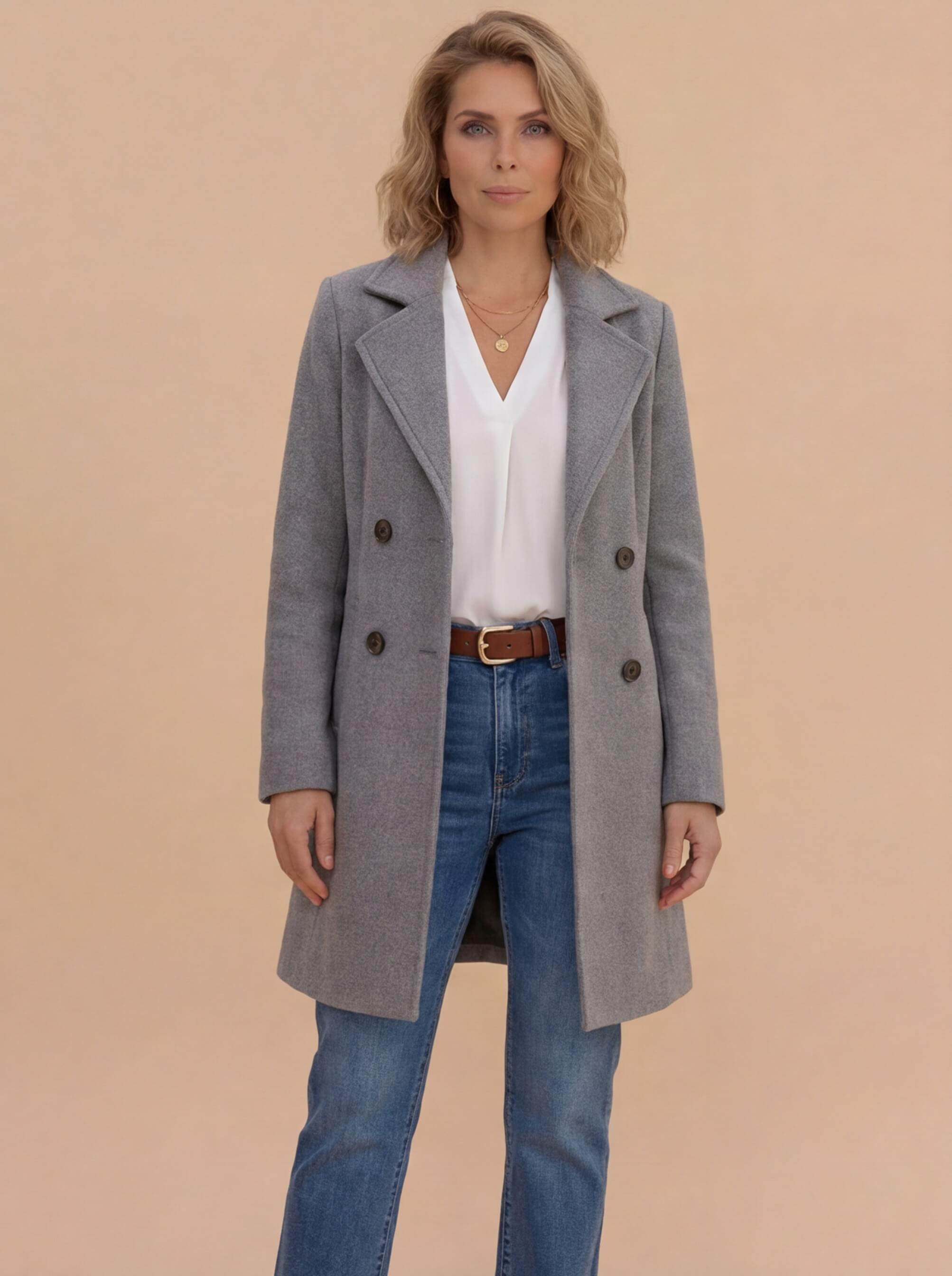 Damen Mantel – Lang, Elegant & Klassisch