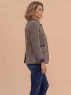 Damen Mehrknopf Jacke - Elegante Farbkombination