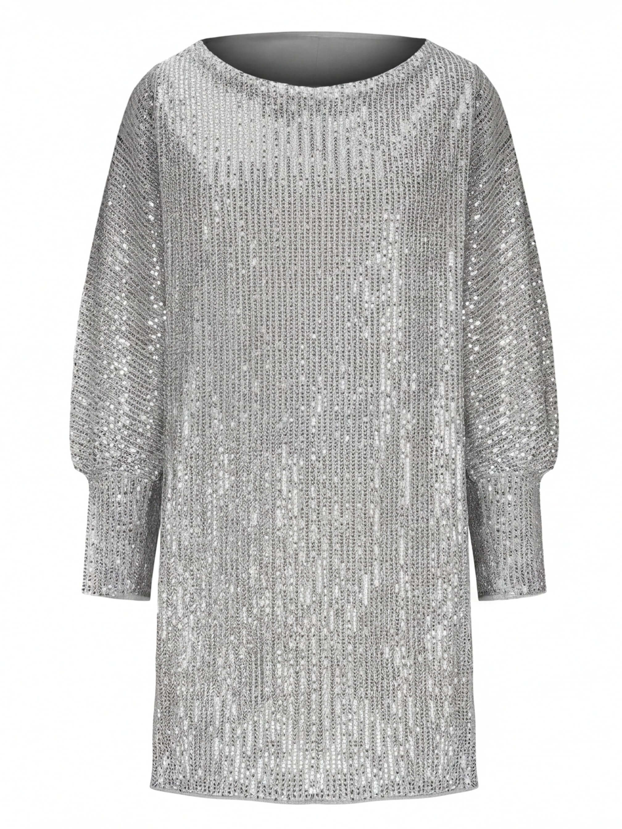Vestido de fiesta para mujer – Elegante vestido de primavera con lentejuelas