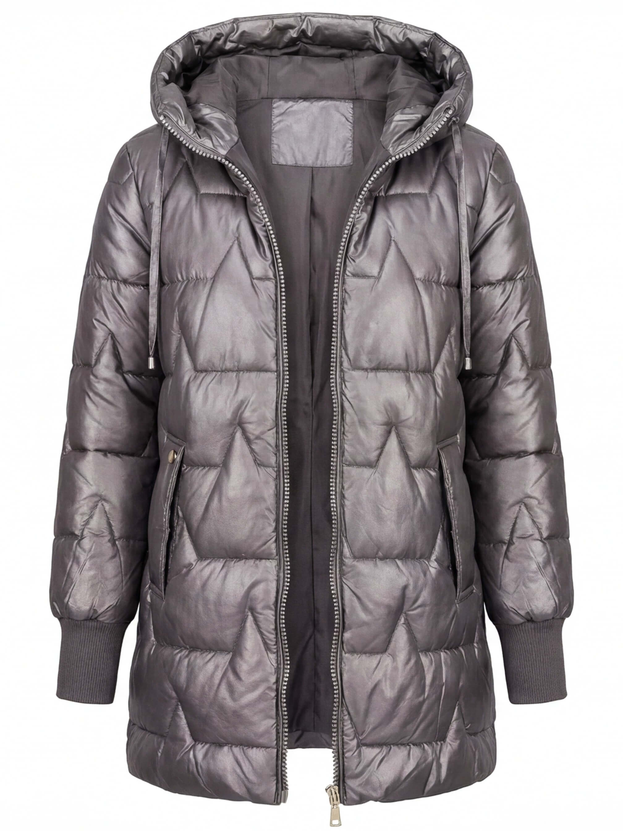 Damen Pufferjacke – Warme, Leichte & Stylische Steppjacke mit Kapuze