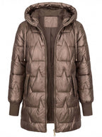 Damen Pufferjacke – Warme, Leichte & Stylische Steppjacke mit Kapuze