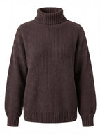 Damen Pullover – Oversized, Warm & Strukturierter Waffelstrick