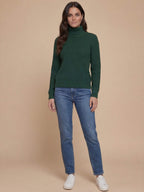 Damen Pullover – Oversized, Warm & Strukturierter Waffelstrick