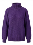 Damen Pullover – Oversized, Warm & Strukturierter Waffelstrick