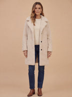 Damen Teddymantel – Weich, warm & perfekt für den Winter
