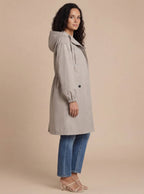 Damen Trenchcoat – Wasserabweisend & Zeitlos Elegant