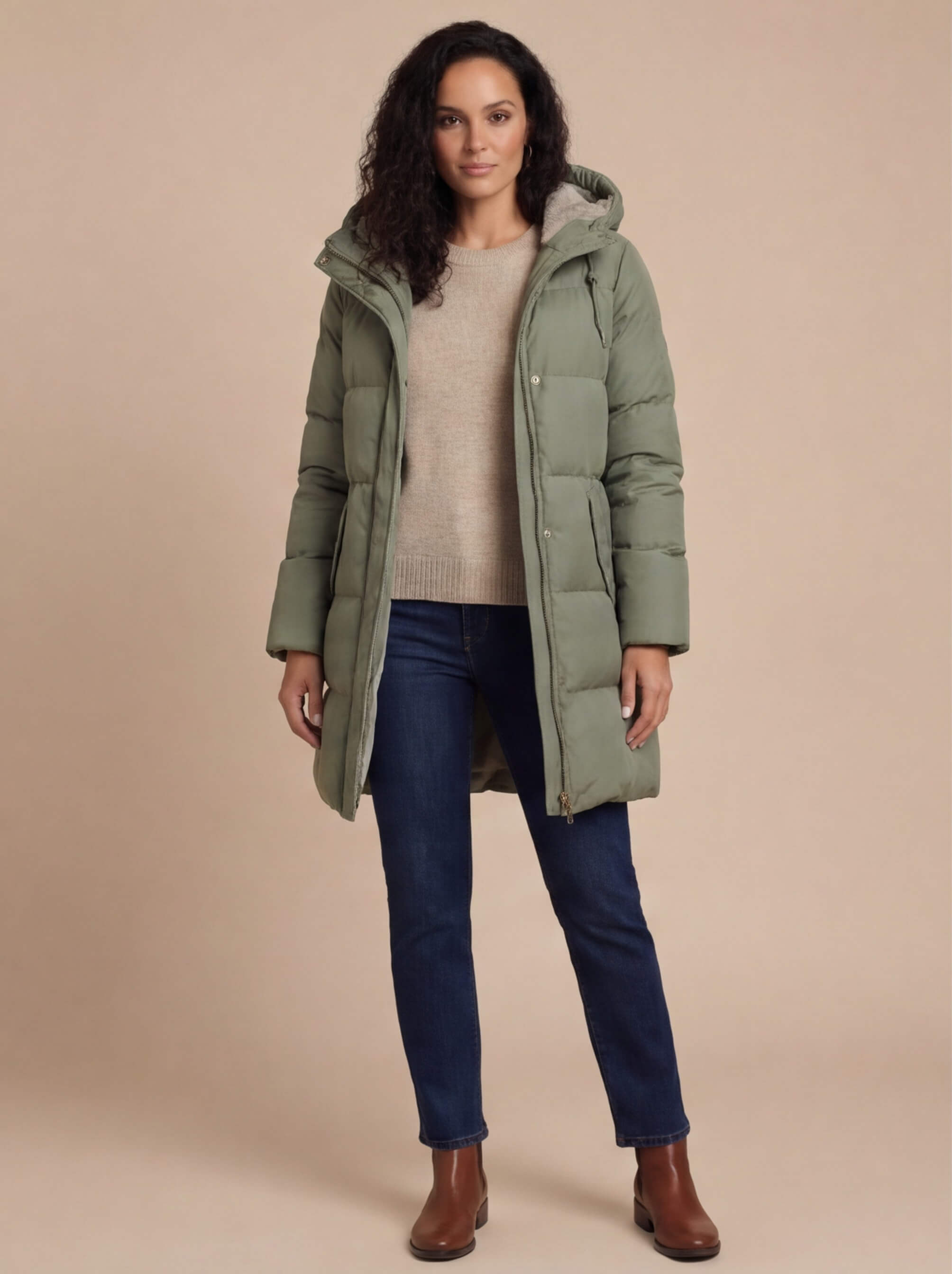 Damen Steppjacke – Warm, Elegant & Alltagstauglich