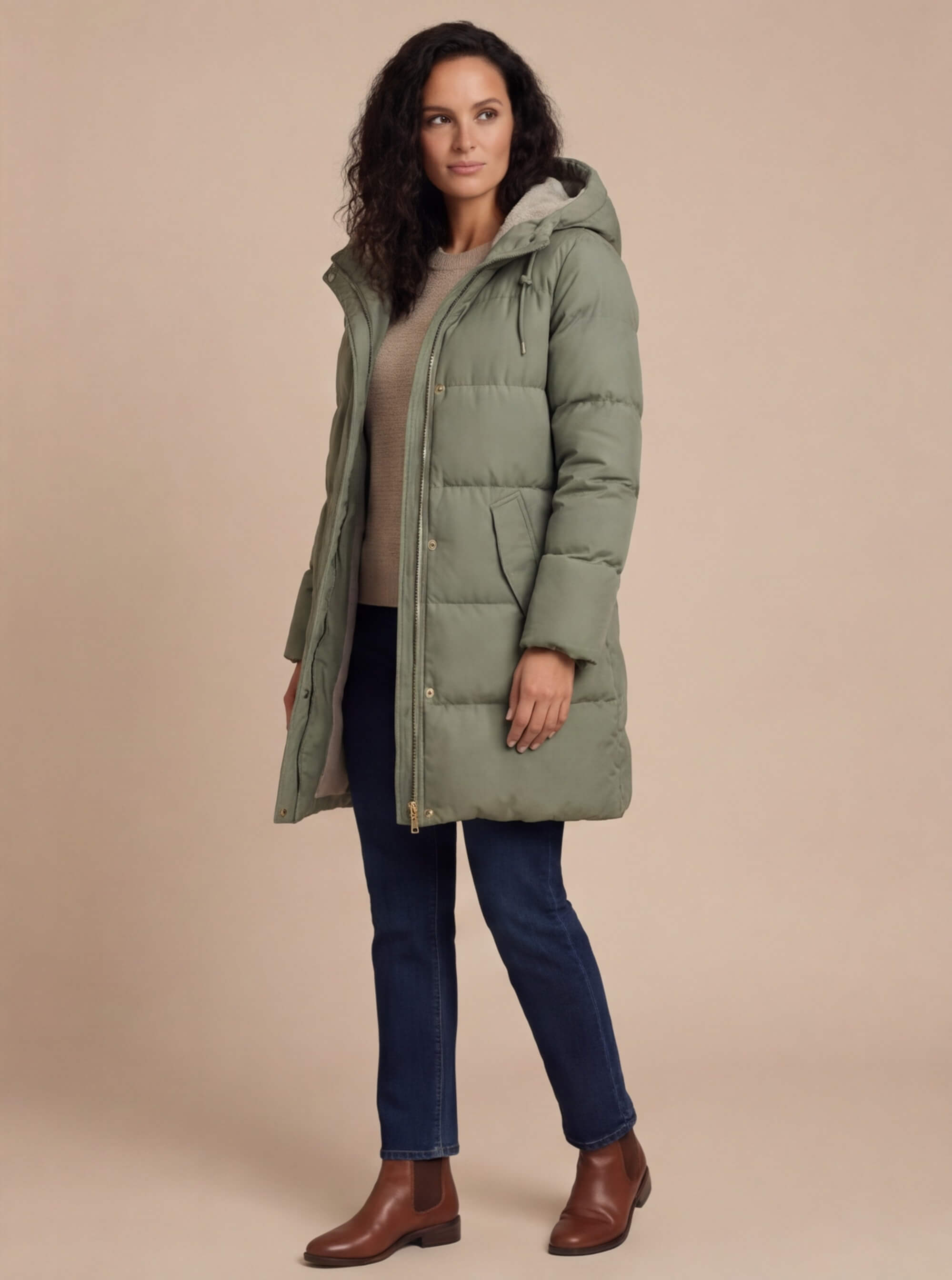 Damen Steppjacke – Warm, Elegant & Alltagstauglich