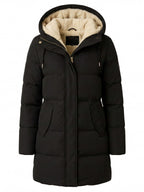 Cappotto invernale imbottito da donna – Parka con cappuccio imbottito