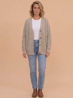 Damen Strickjacke – Oversized, Weich & Zeitlos Elegant