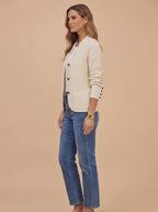 Damen Strickjacke – Weich, warm & elegant