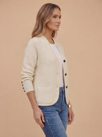 Damen Strickjacke – Weich, warm & elegant