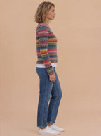Damen Strickpullover – Bunt, gemütlich & einzigartig